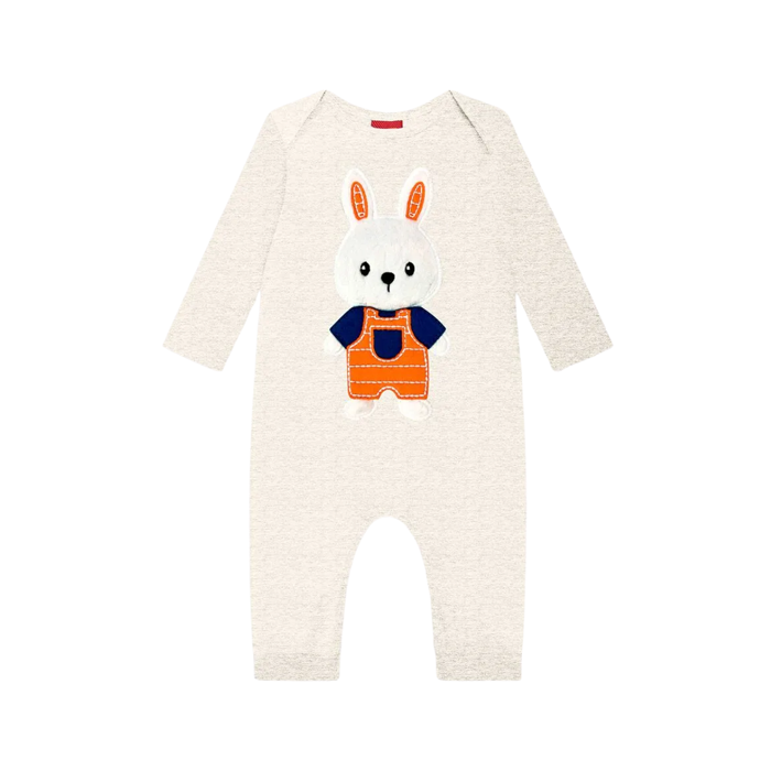 Macacão Bebê Menino Coelhinho Kyly