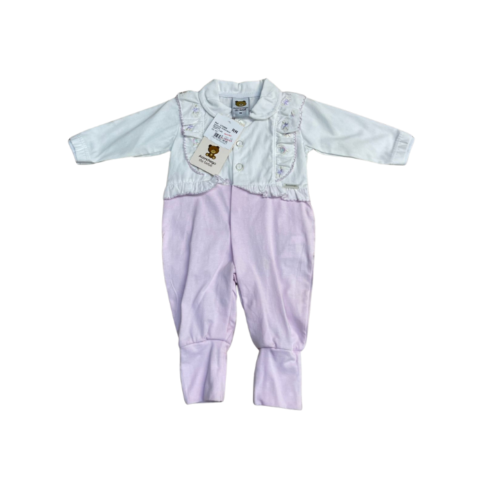 Macacão Aconchego Delicado Lilás