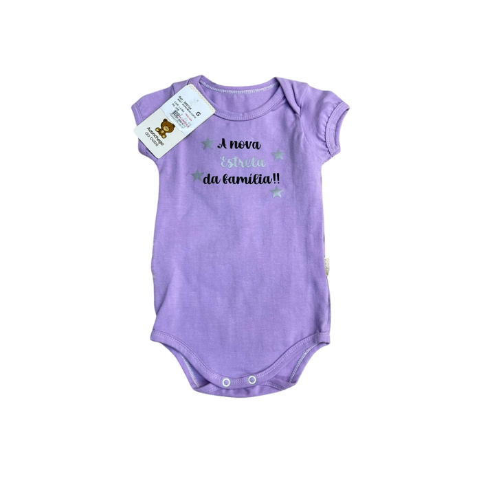 Body Aconchego Curto Lilás