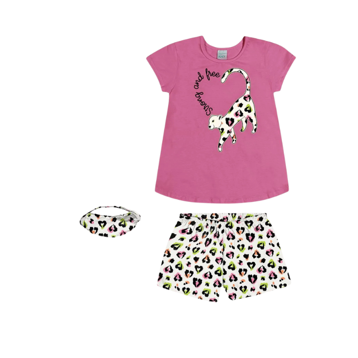 Pijama Brilha no Escuro Infantil Menina – Kyly
