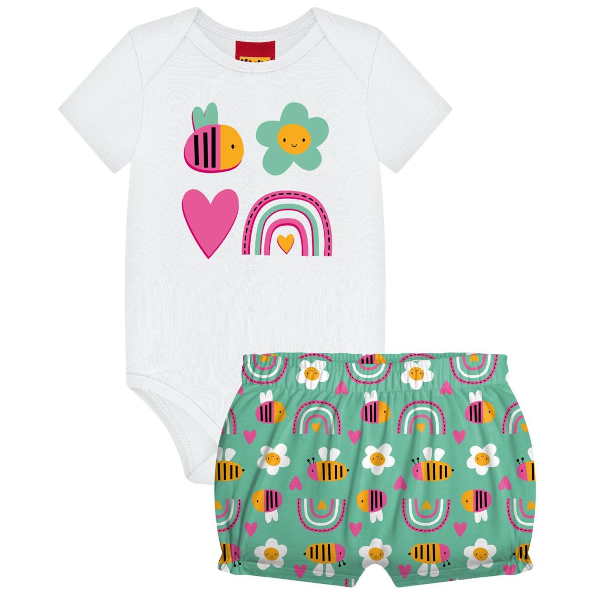 Conjunto De Body E Short – Kyly