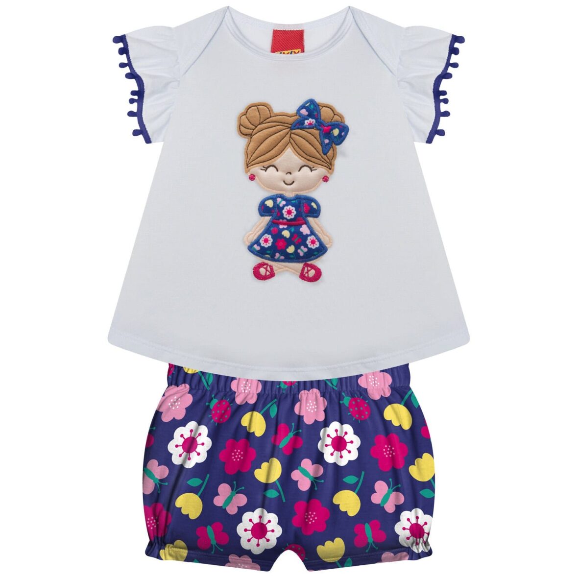 Conjunto Alto-Relevo De Boneca – Kyly