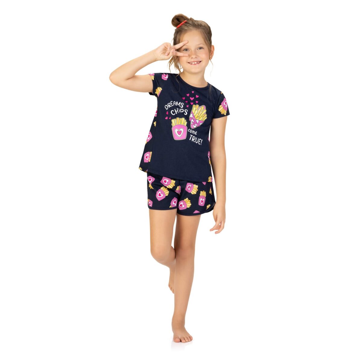 Pijama Dreams Chips Brilha No Escuro – Kyly