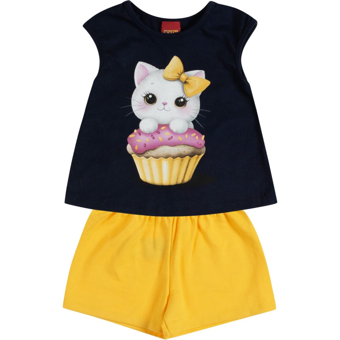 Conjunto Estampa De Gatinho- Kyly