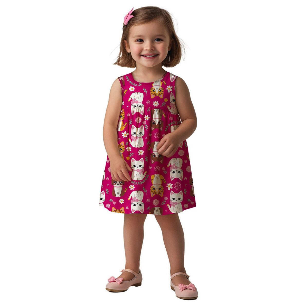 Vestido Infantil Cats – Kyly