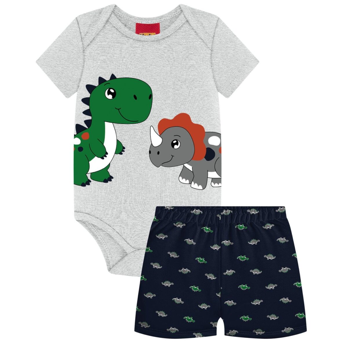 Conjunto Infantil Body e Short – Kyly