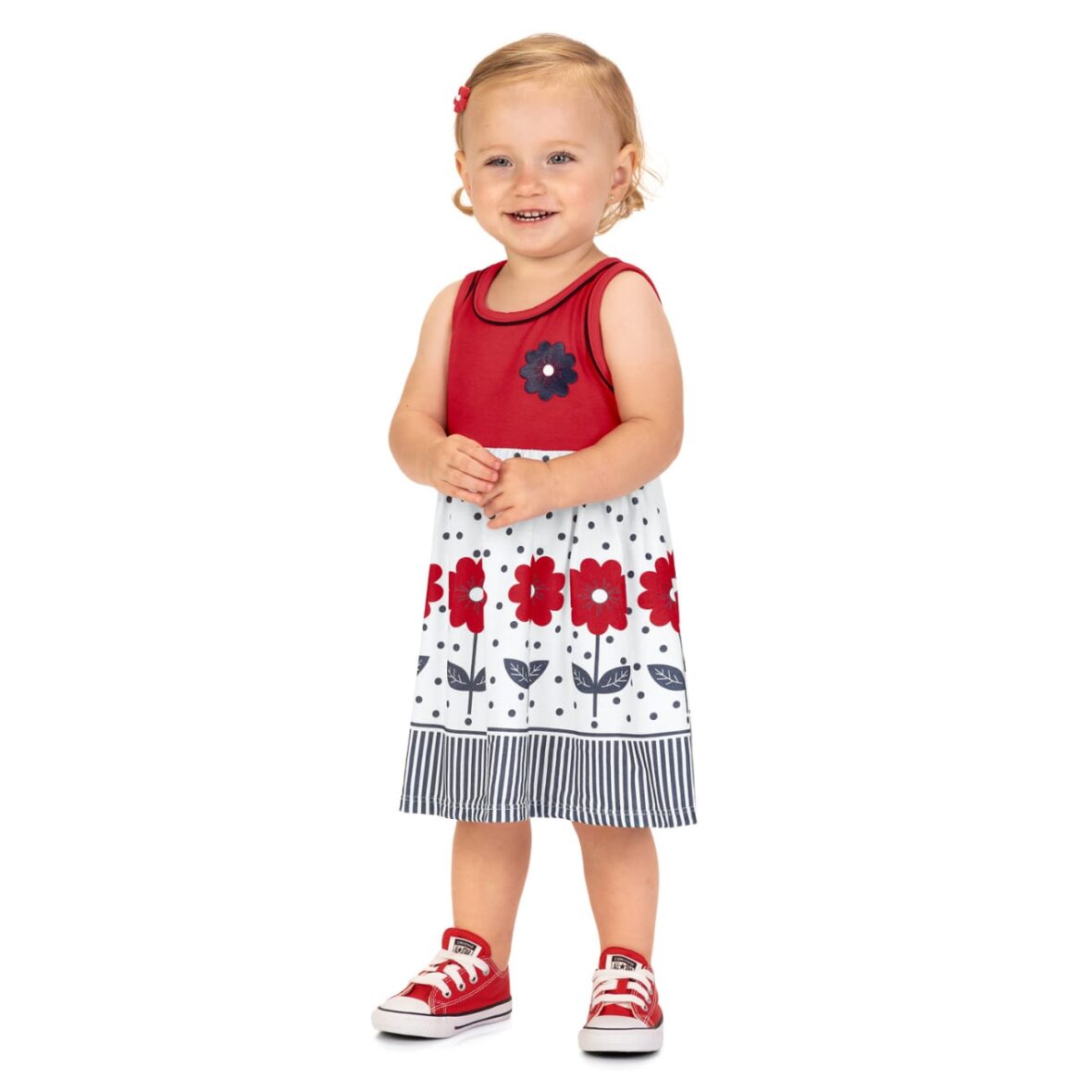 Vestido com Estampa Floral – Kyly