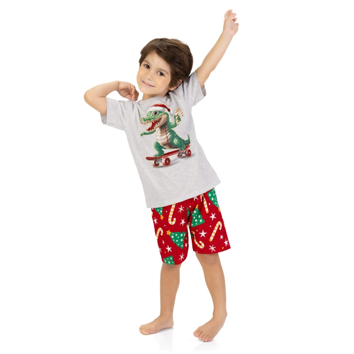 Pijama de Dinossauro Brilha no Escuro – Kyly