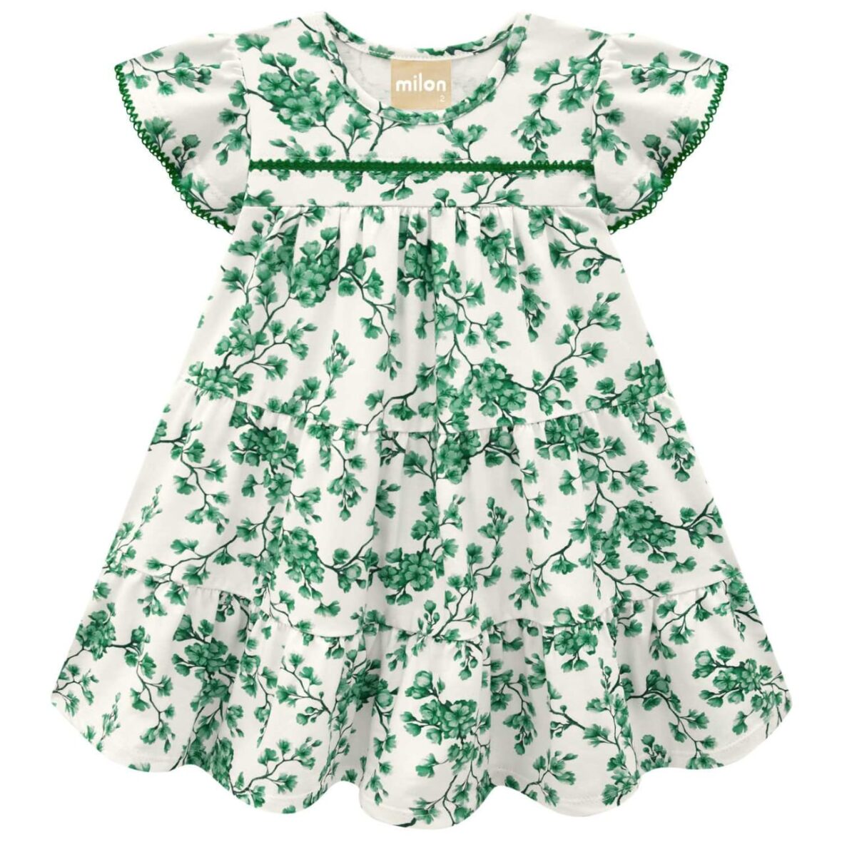 Vestido Floral Verde – Milon