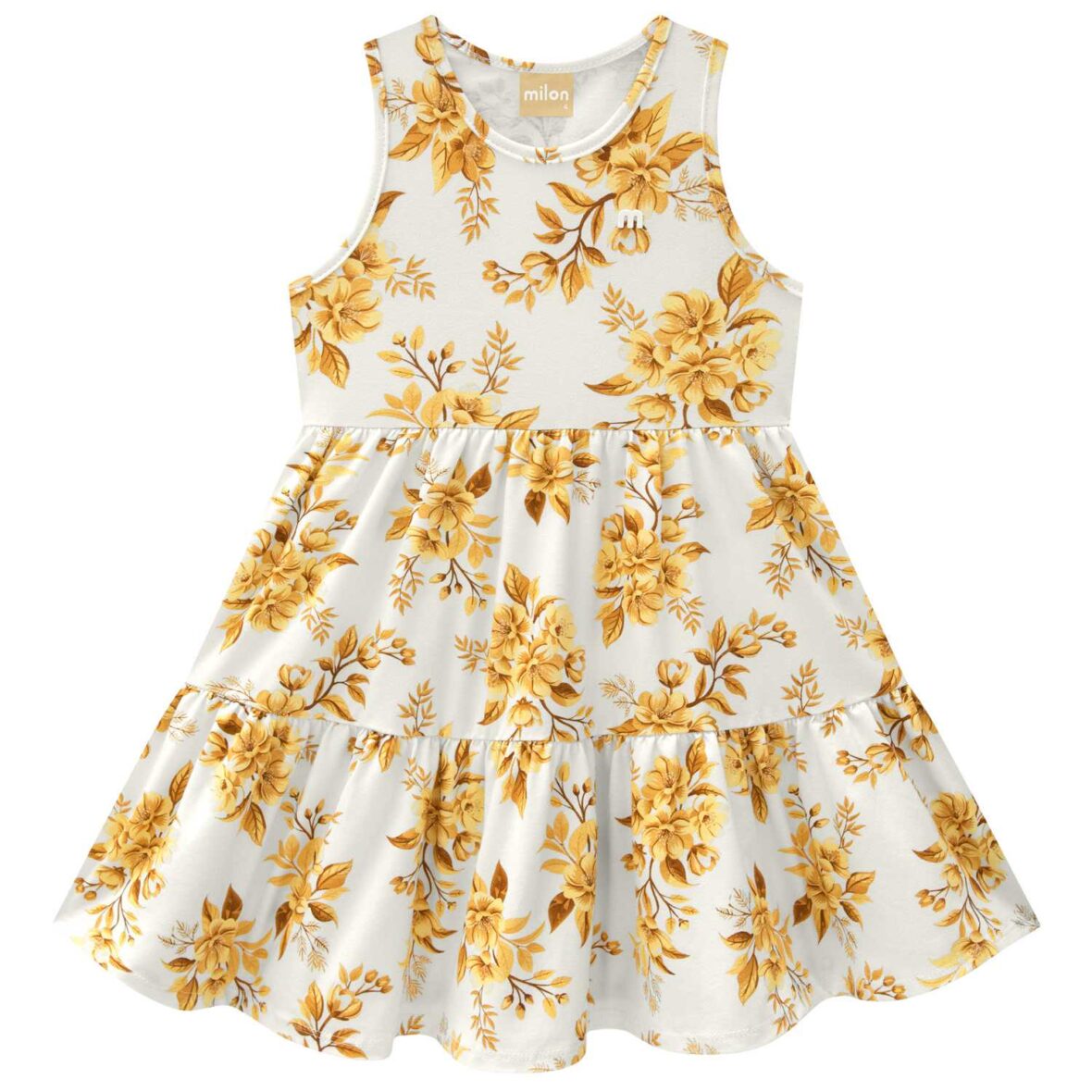 Vestido Floral Amarelo – Milon