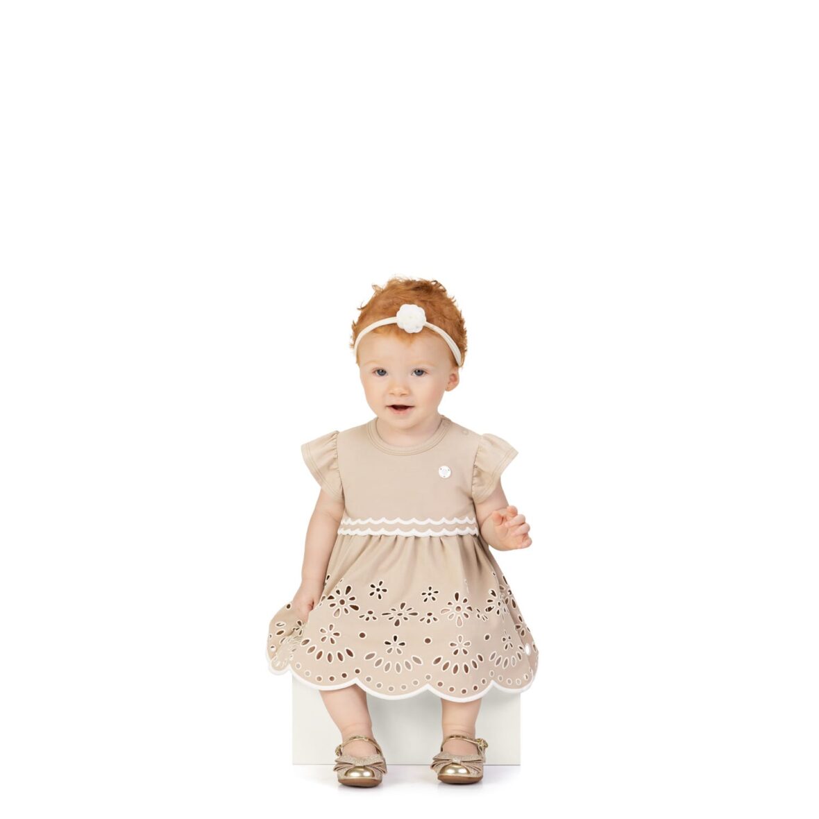Vestido c/ Body Bebê Menina – Milon