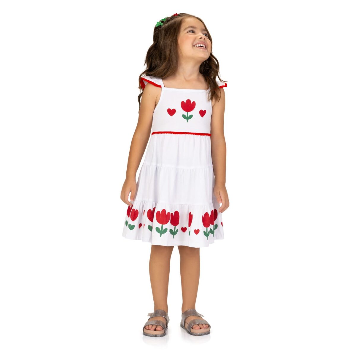 Vestido Tulipas Infantil – Kyly