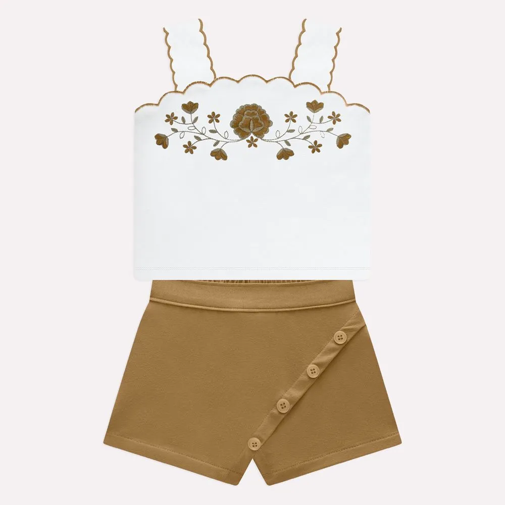Conjunto Infantil Bordado – Milon