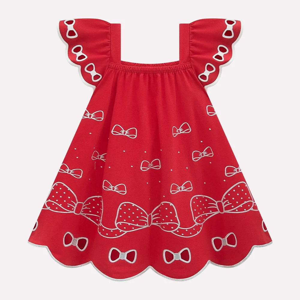 Vestido Menina Infantil Laços – Kyly